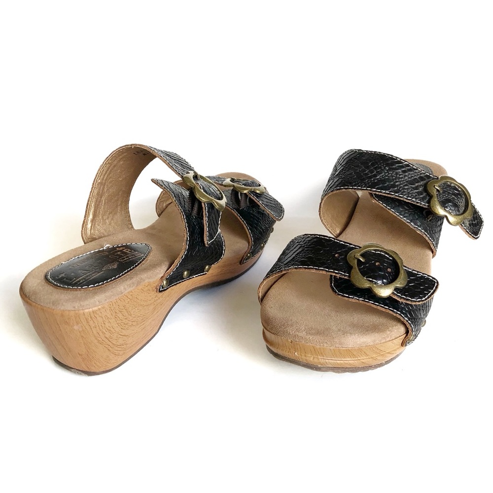 L'Artiste Spring Step Mittie Leather Sandals 8.5